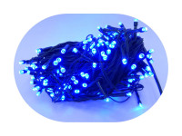 Guirnalda Led Azul 32 Mts 600 Led Enchufe 8 Secuencias